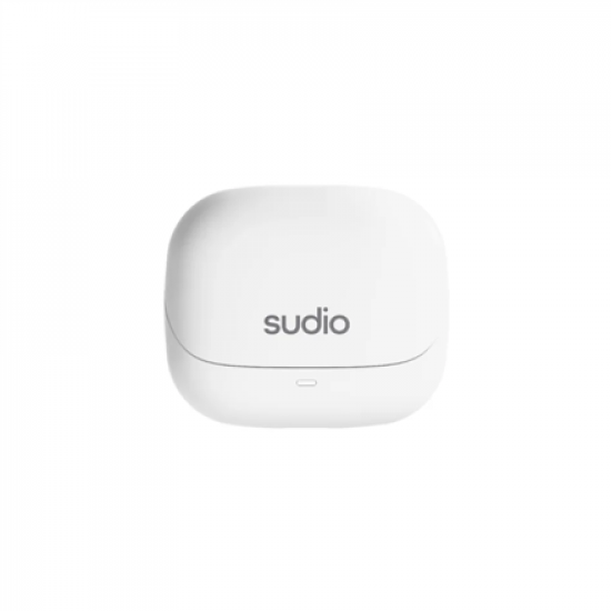 Sudio C8 True Wireless Earbuds, White
