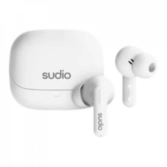Sudio C8 True Wireless Earbuds, White