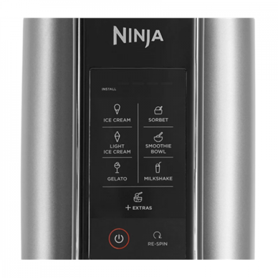 NINJA Ice Cream Maker | NC302EU CREAMi 7-in-1 | Power 800 W | Capacity 0.493 L | Black/Silver