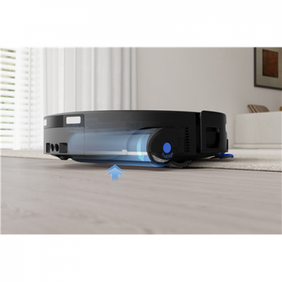 Ecovacs DEEBOT T90S PRO OMNI Vacuum Cleaner,Robot,Wet&Dry,40000Pa,TruEdge 3.0,ZeroTangle 4.0,OZMO Roller 3.0,Black+OMNI Auto-Empty Station