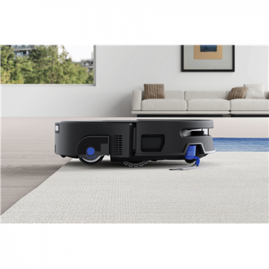 Ecovacs DEEBOT T90S PRO OMNI Vacuum Cleaner,Robot,Wet&Dry,40000Pa,TruEdge 3.0,ZeroTangle 4.0,OZMO Roller 3.0,Black+OMNI Auto-Empty Station