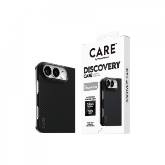 PanzerGlass Discovery Case | Back cover | Apple | iPhone 2026 Fold | Recycled plastic | Black