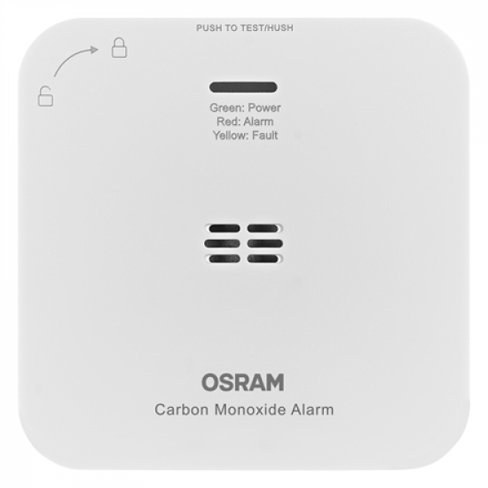 Osram SMART+ WIFI CO Detector | White