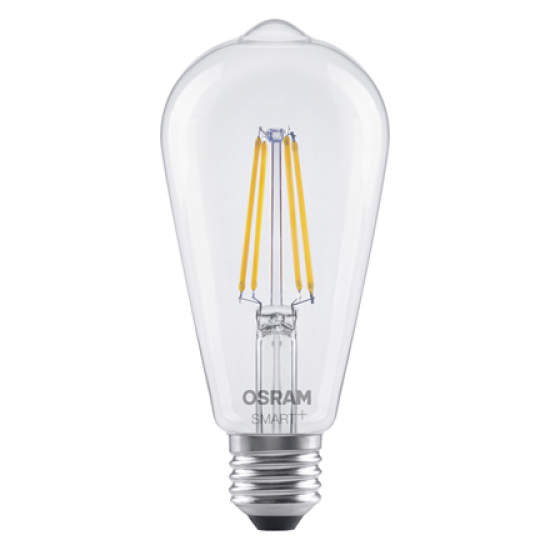 Osram SMART+ MATTER Dimmable Classic Edison 60 827 E27 | E27 | 6 W | Warm White | Wi-Fi
