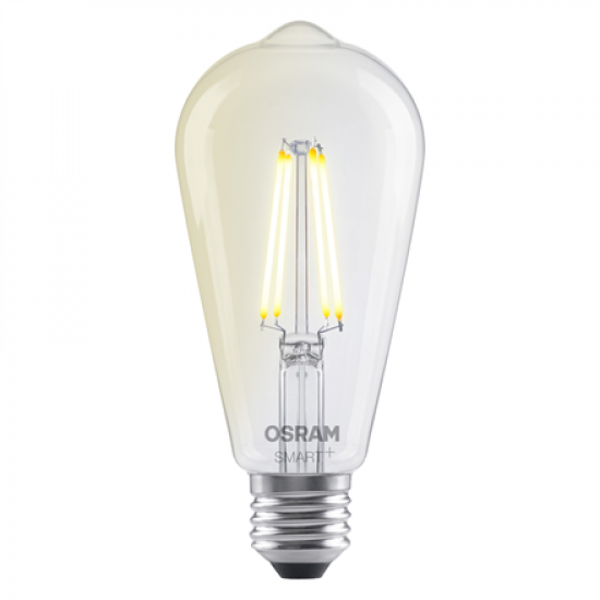 Osram SMART+ MATTER Dimmable Classic Edison 60 827 E27 | E27 | 6 W | Warm White | Wi-Fi