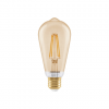 Osram SMART+ MATTER Filament Dimmable Classic Edison 53 824 Gold | E27 | 6 W | Warm White | Wi-Fi