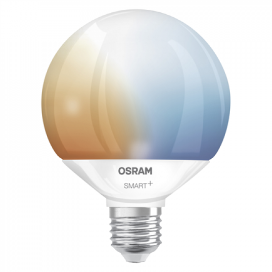 Osram SMART+ MATTER Globe 95 100 827 865 TW | E27 | 14 W | Tunable White | Wi-Fi