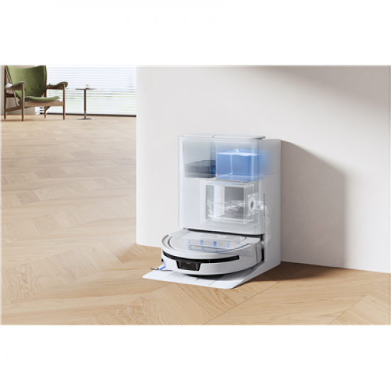 Ecovacs Robot Vacuum Cleaner | DEEBOT T90 Max Pro OMNI | Wet&Dry | Operating time (max) 257 min | Li-Ion | 5200 mAh | Dust capacity 2.5 L | 40000 Pa | White