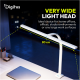 Digitus LED Desk Lamp, 80 cm, White | DA-90493 | 2400 lm | 16 W | 3000-6500 K | Warm white light to white daylight | LED lamp | 10 V