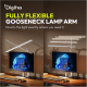 Digitus LED Desk Lamp, 80 cm, White | DA-90493 | 2400 lm | 16 W | 3000-6500 K | Warm white light to white daylight | LED lamp | 10 V