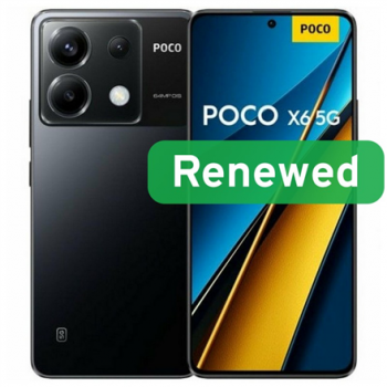 Poco Renewed Grade A | X6 5G | Black | 6.5 