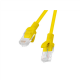 Lanberg Patchcord CAT.5E UTP 0.25M fluke passed 10-pack, Yellow | PCU5-20CC-0025-Y