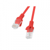 Lanberg Patchcord CAT.5E UTP 0.5M fluke passed 10-pack, Red | PCU5-20CC-0050-R