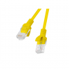 Lanberg Patchcord CAT.5E UTP 0.5M fluke passed 10-pack, Yellow | PCU5-20CC-0050-Y