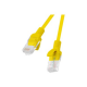 Lanberg Patchcord CAT.5E UTP 0.5M fluke passed 10-pack, Yellow | PCU5-20CC-0050-Y