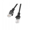 Lanberg Patchcord CAT.5E UTP 1M fluke passed 10-pack, Black | PCU5-20CC-0100-BK