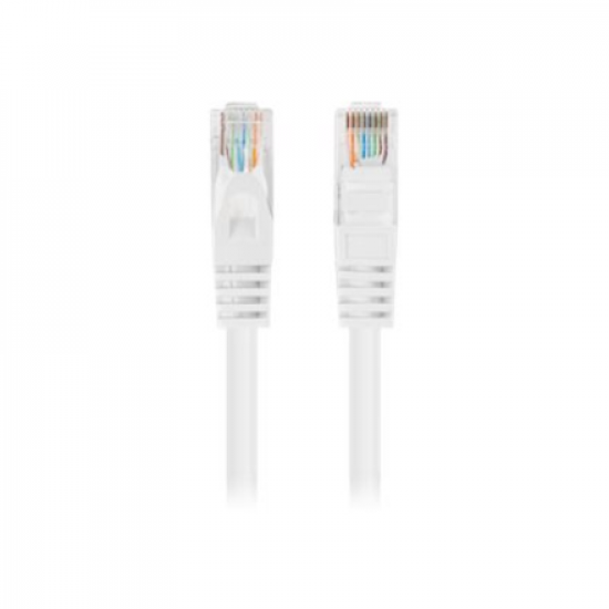 Lanberg Patchcord CAT.5E UTP 0.25M fluke passed 10-pack, White | PCU5-20CC-0025-W