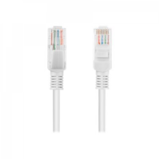 Lanberg Patchcord CAT.5E UTP 0.5M fluke passed 10-pack, White | PCU5-20CC-0050-W