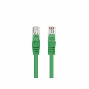 Lanberg Patchcord CAT.5E UTP 1.5M fluke passed 10-pack, Green | PCU5-20CC-0150-G