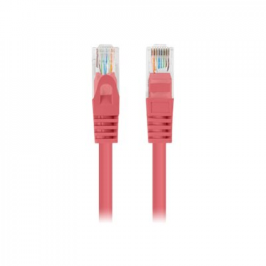 Lanberg Patchcord CAT.5E UTP 1M fluke passed 10-pack, Red | PCU5-20CC-0100-R