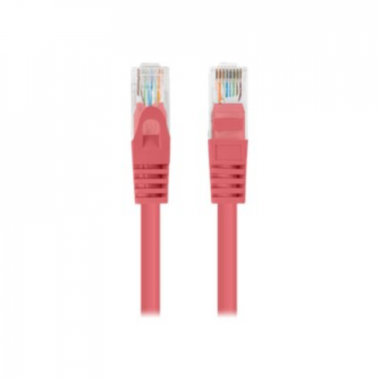 Lanberg Patchcord CAT.5E UTP 3M fluke passed 10-pack, Red | PCU5-20CC-0300-R