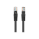 Lanberg Patchcord CAT.6 UTP 0.25M fluke passed 10-pack, Black | PCU6-20CC-0025-BK