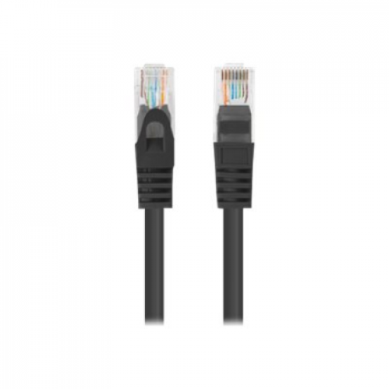 Lanberg Patchcord CAT.6 UTP 3M fluke passed 10-pack, Black | PCU6-20CC-0300-BK