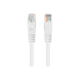 Lanberg Patchcord CAT.6 UTP 0.5M white fluke passed 10-pack | PCU6-20CC-0050-W