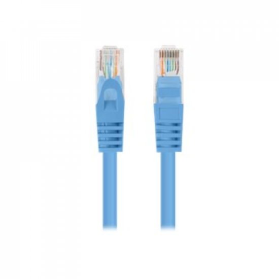 Lanberg Patchcord CAT.6 UTP 1M fluke passed 10-pack, Blue | PCU6-20CC-0100-B