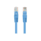 Lanberg Patchcord CAT.6 UTP 1M fluke passed 10-pack, Blue | PCU6-20CC-0100-B