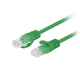 Lanberg Patchcord CAT.6 UTP 1M fluke passed 10-pack, Green | PCU6-20CC-0100-G