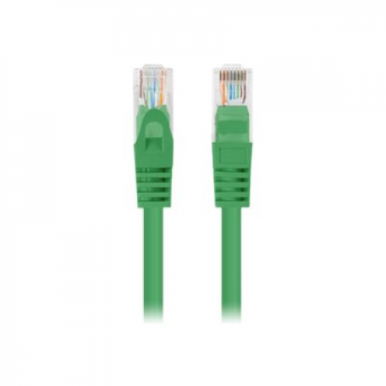 Lanberg Patchcord CAT.6 UTP 3M fluke passed 10-pack, Green | PCU6-20CC-0300-G