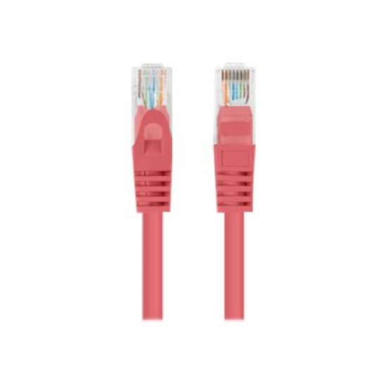 Lanberg Patchcord CAT.6 UTP 0.25M fluke passed 10-pack, Red | PCU6-20CC-0025-R