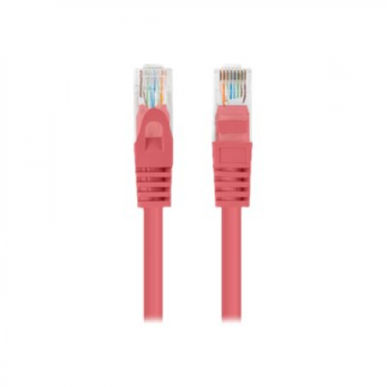 Lanberg Patchcord CAT.6 UTP 0.5M fluke passed 10-pack, Red | PCU6-20CC-0050-R