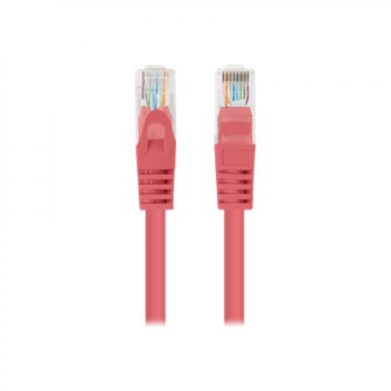 Lanberg Patchcord CAT.6 UTP 2M fluke passed 10-pack, Red | PCU6-20CC-0200-R