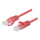Lanberg Patchcord CAT.6 UTP 3M fluke passed 10-pack, Red | PCU6-20CC-0300-R