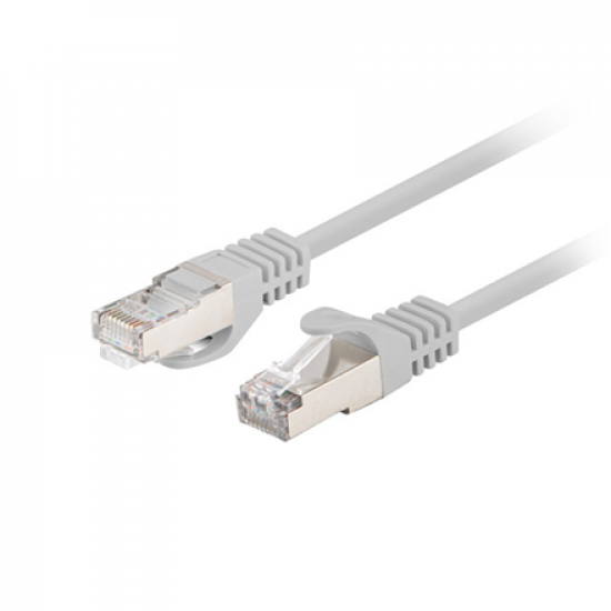 Lanberg Patchcord CAT.6 FTP 0.25M fluke passed 10-pack, Grey | PCF6-20CC-0025-S