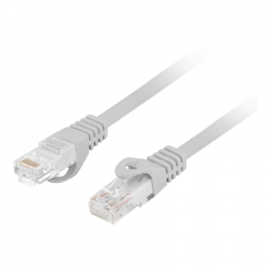 Lanberg Patchcord CAT.6 FTP 0.5M fluke passed 10-pack, Grey | PCF6-20CC-0050-S