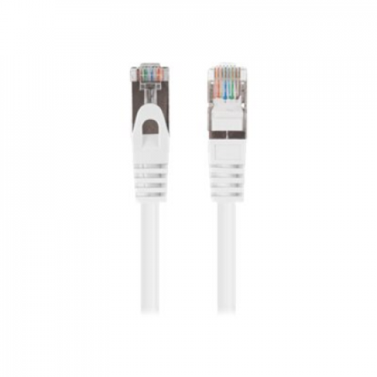 Lanberg Patchcord CAT.6 FTP 0.25M fluke passed 10-pack, White | PCF6-20CC-0025-W