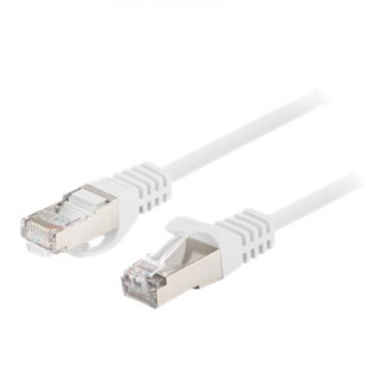 Lanberg Patchcord CAT.6 FTP 2M fluke passed 10-pack, White | PCF6-20CC-0200-W
