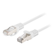 Lanberg Patchcord CAT.6 FTP 2M fluke passed 10-pack, White | PCF6-20CC-0200-W