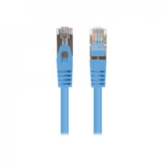 Lanberg Patchcord CAT.6 FTP 0.5M fluke passed 10-pack, Blue | PCF6-20CC-0050-B