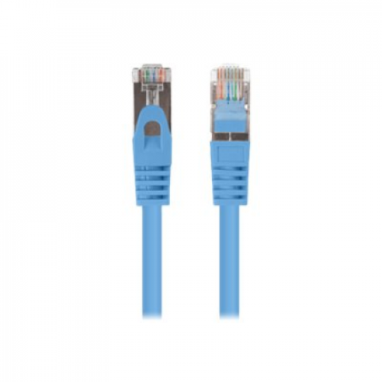 Lanberg Patchcord CAT.6 FTP 1M fluke passed 10-pack, Blue | PCF6-20CC-0100-B