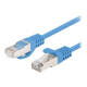 Lanberg Patchcord CAT.6 FTP 3M fluke passed 10-pack, Blue | PCF6-20CC-0300-B