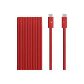 Apple 240W USB-C to USB-C Braided Cable (3 m ) - Rapid Red | Apple
