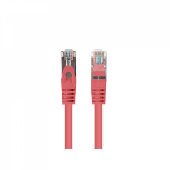 Lanberg Patchcord CAT.6 FTP 1M fluke passed 10-pack, Red | PCF6-20CC-0100-R
