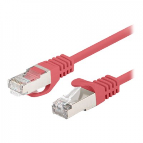 Lanberg Patchcord CAT.6 FTP 1M fluke passed 10-pack, Red | PCF6-20CC-0100-R