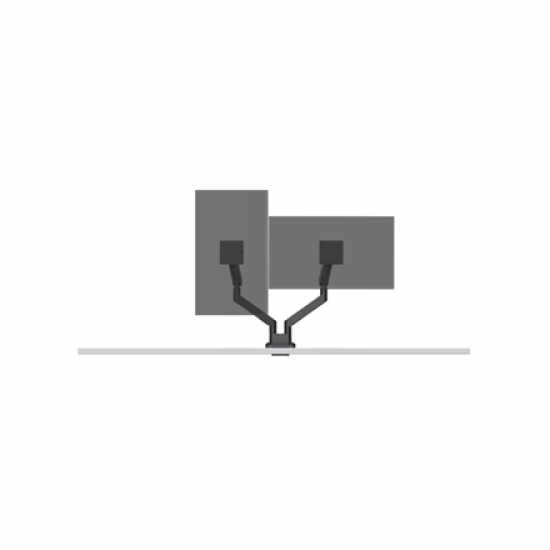Benq Ergo Dual Monitor Arm BDL01 | Rotation, Tilt | 17-35 
