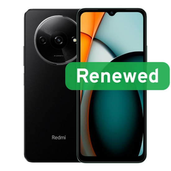 Xiaomi Renewed | Grade A | Redmi A3 4G | 64 GB | Midnight Black | LTE | O