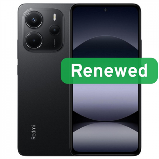 Xiaomi Renewed | Grade A | Redmi Note 14 | 256 GB | Midnight Black | LTE | O